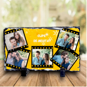 Ardezie personalizata Clipe de neuitat 5 poze