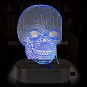 Lampa Led Skull 6 culori